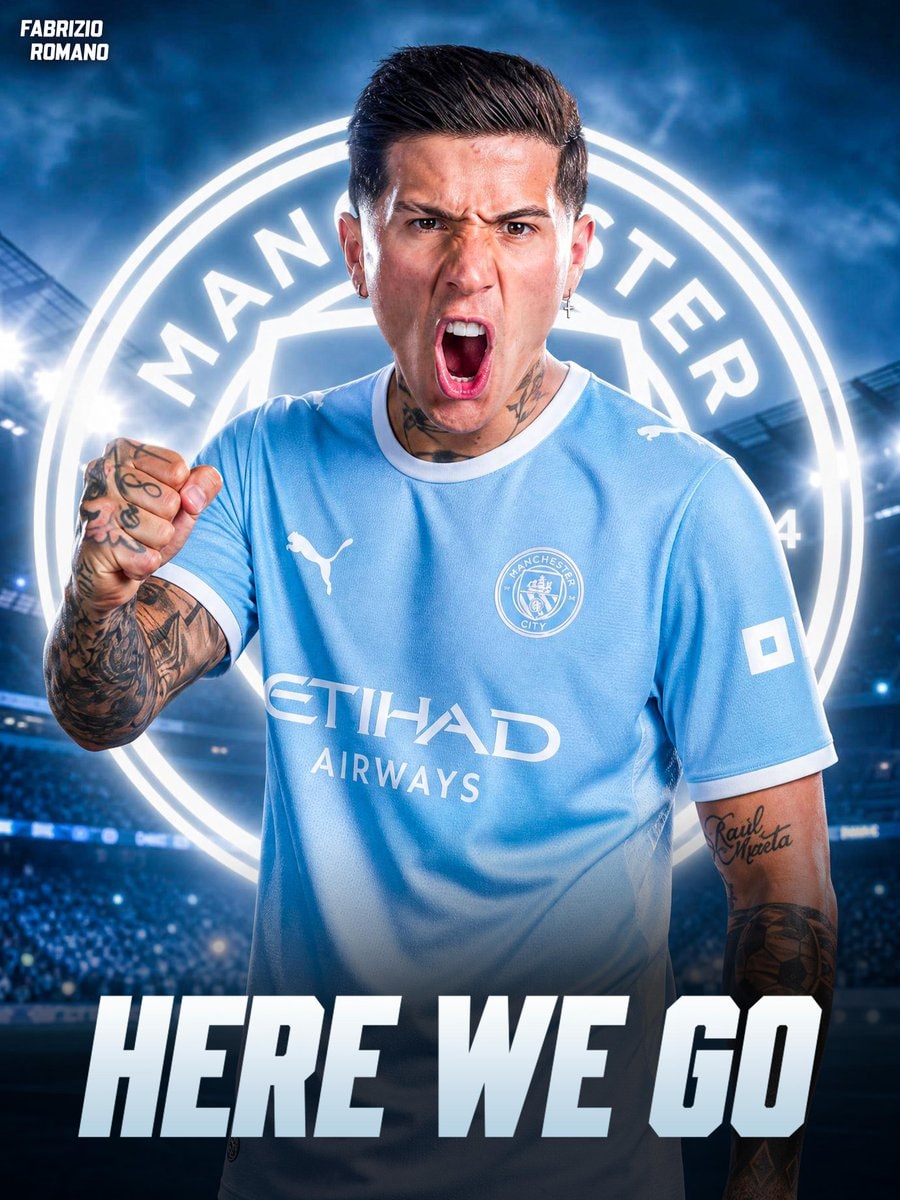 Enzo Fernandez to Manchester City