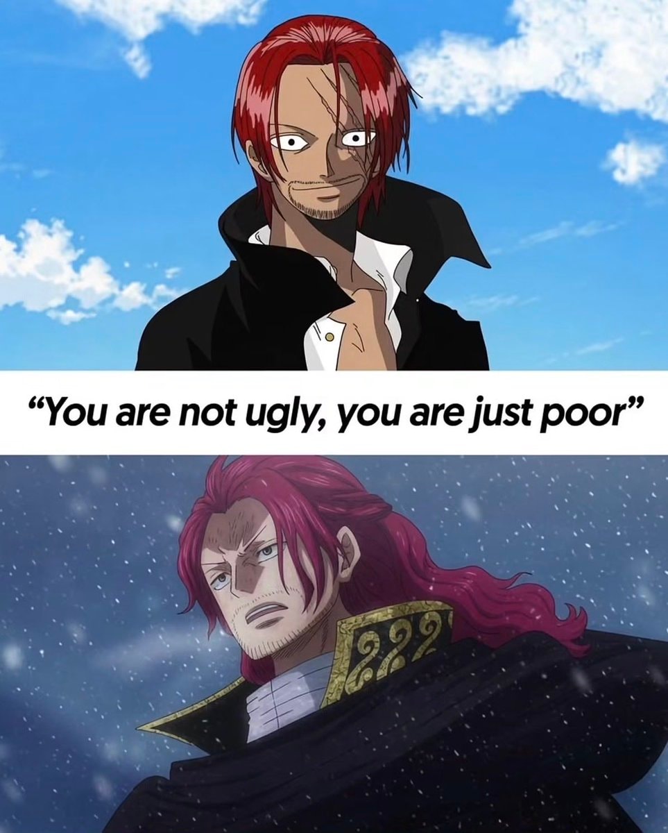 Shanks One Piece edit