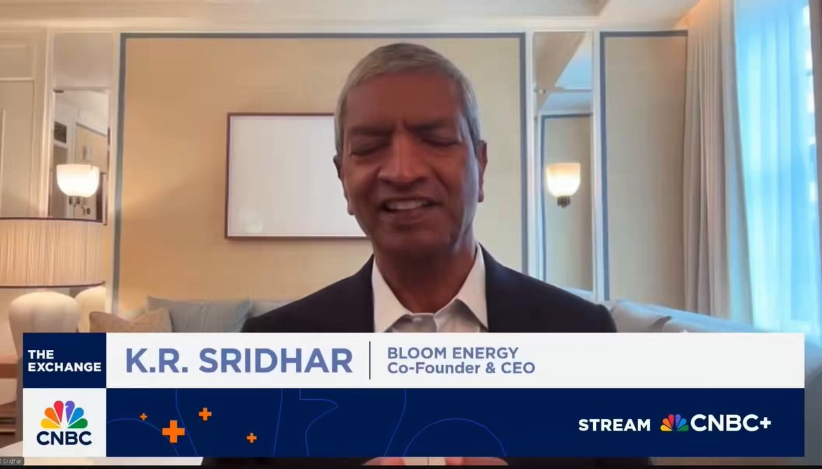 K.R. Sridhar Bloom Energy on AI Power Needs