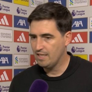 Andoni Iraola on Gravenberch red card