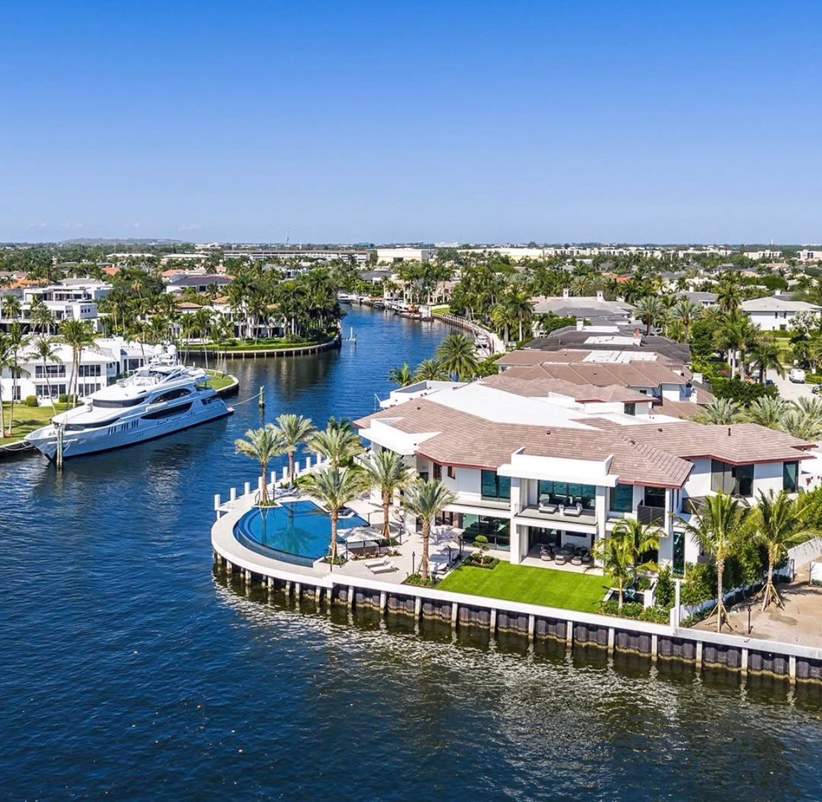 Luxury Waterfront Mansion Sunset (photo 3 of 4)
