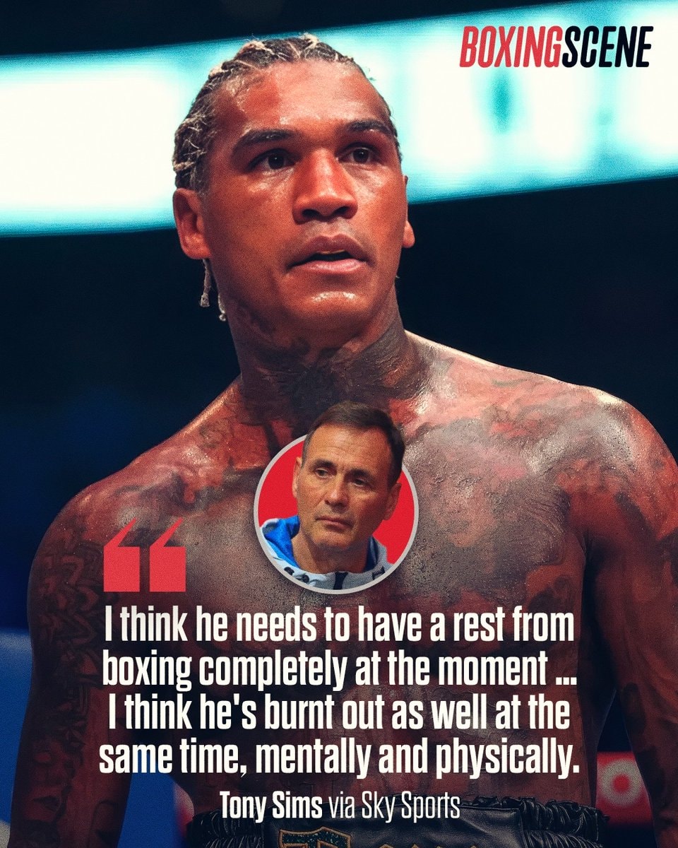 Conor Benn trainer update