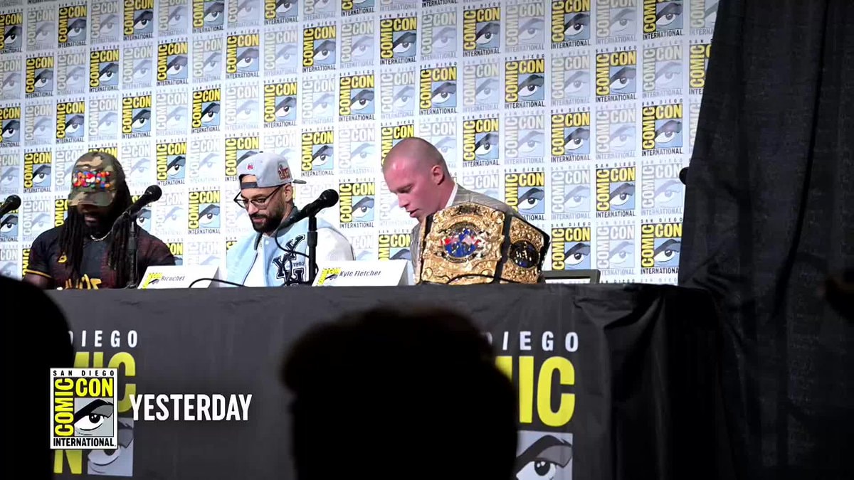 Kyle Fletcher Brodido San Diego Comic-Con