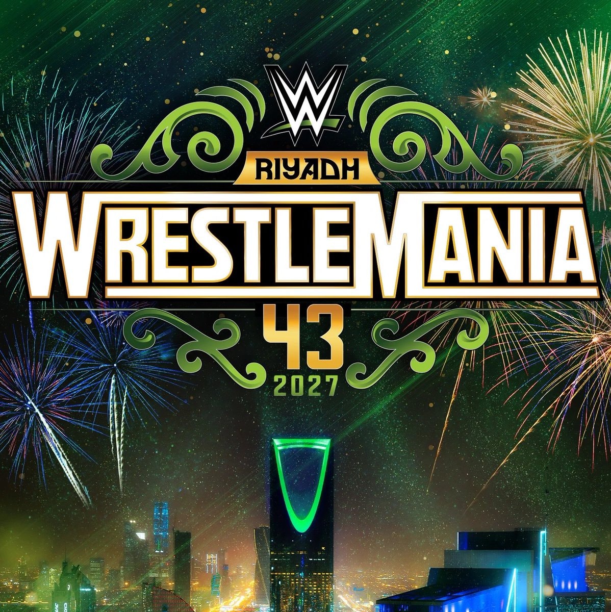 WrestleMania 43 2027 graphic