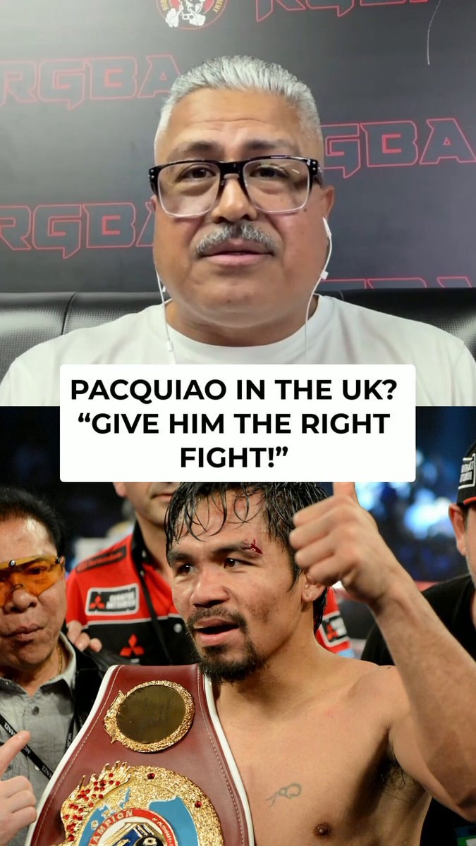 Robert Garcia on Pacquiao Joshua-Fury Cardiff Robert Garcia on Pacquiao Joshua-Fury Cardiff