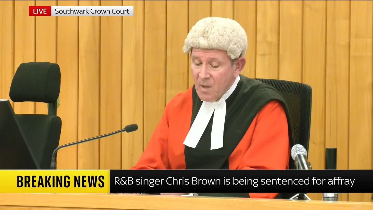 Chris Brown sentenced over London nightclub case Chris Brown sentenced over London nightclub case