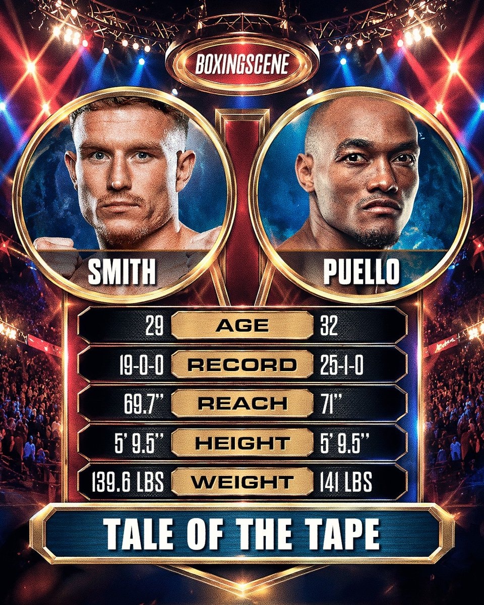 Dalton Smith vs Alberto Puello WBC 140lbs