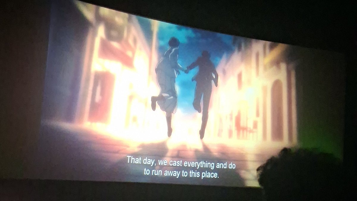 Attack on Titan scene projection (photo 2 of 4)