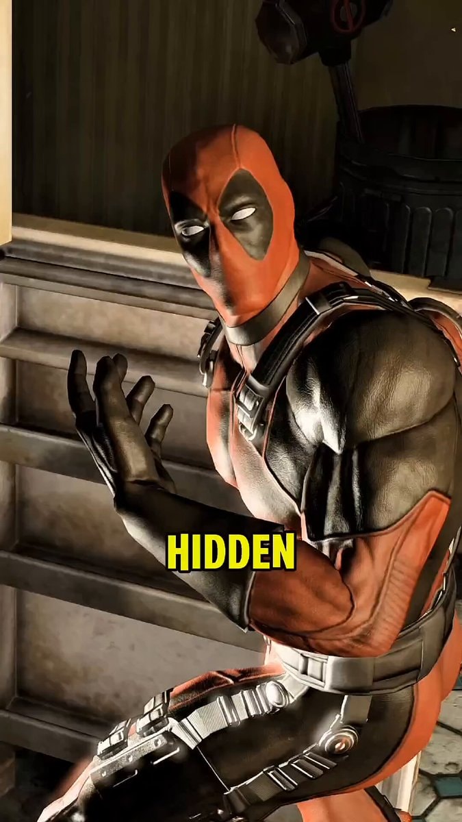 Deadpool game details hidden text