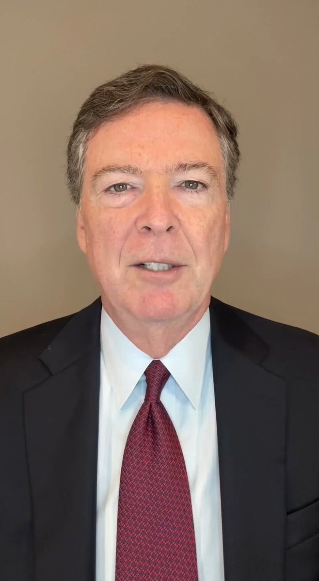 James Comey responds to charge