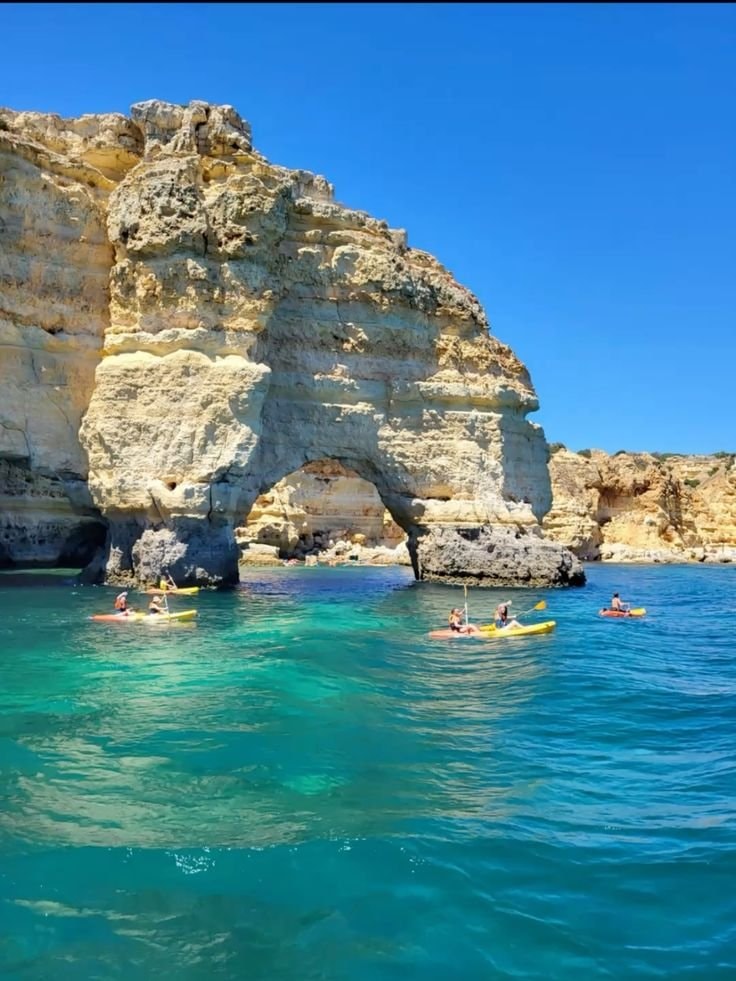 Kayaking Lagos Portugal archway (photo 2 of 2)