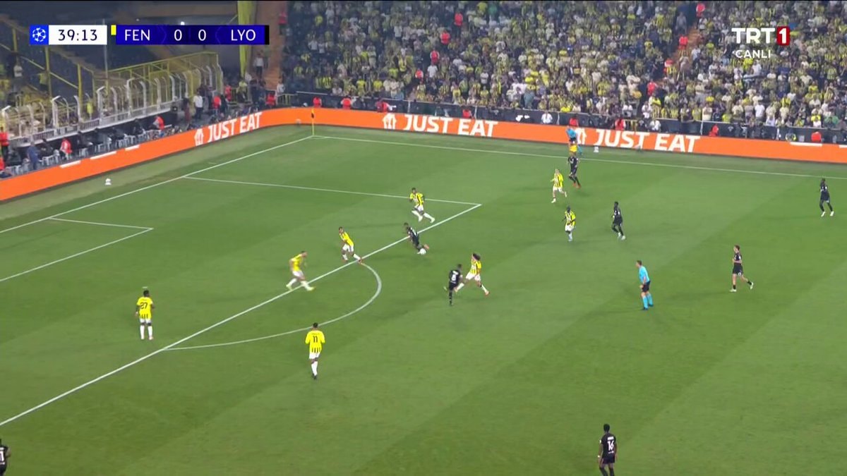 Lyon goal vs Fenerbahçe