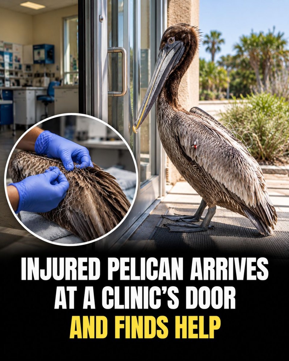 Brown Pelican Rescue at Wildlife Facility