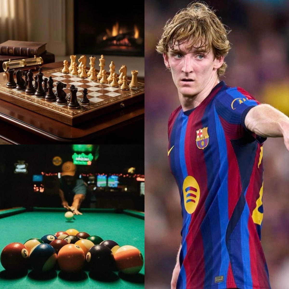 Anthony Gordon Barcelona hobbies