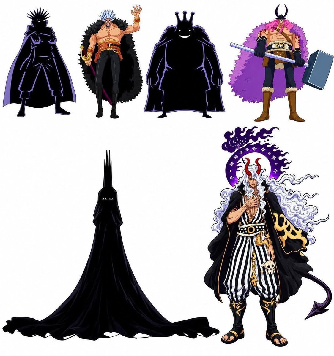 Oda silhouette art