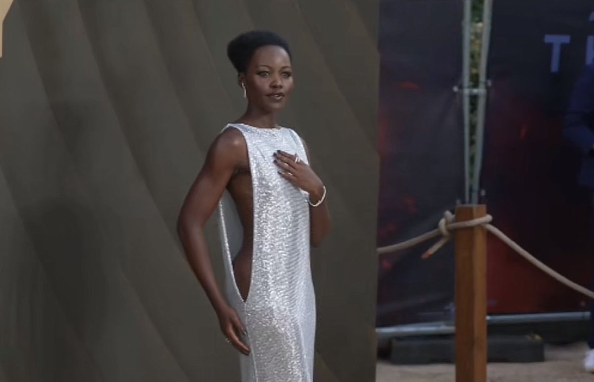 Lupita Nyong'o The Odyssey premiere (photo 1 of 2)