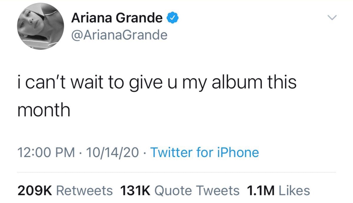 Ariana Grande petal release (photo 2 of 2)