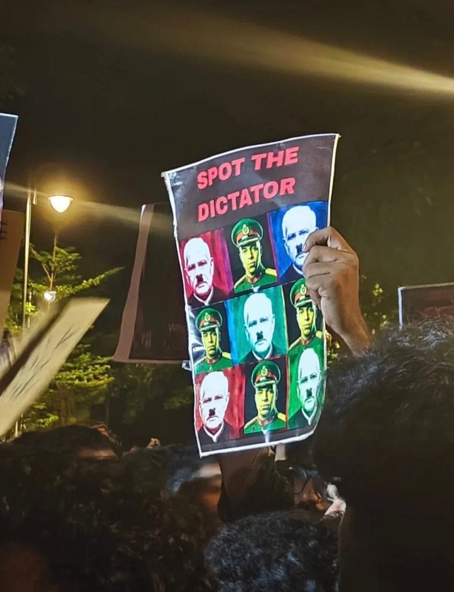 Shaquille O'Neal India protest sign (photo 2 of 3)