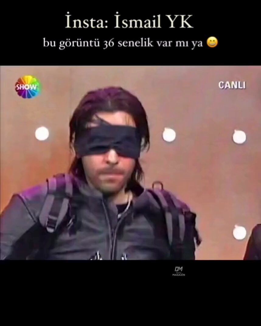 Ismail YK first TV program appearance