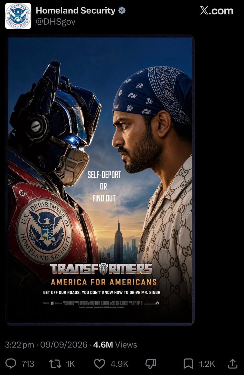 Optimus Prime Transformers poster