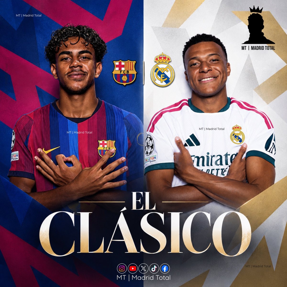 Barcelona vs Real Madrid match day