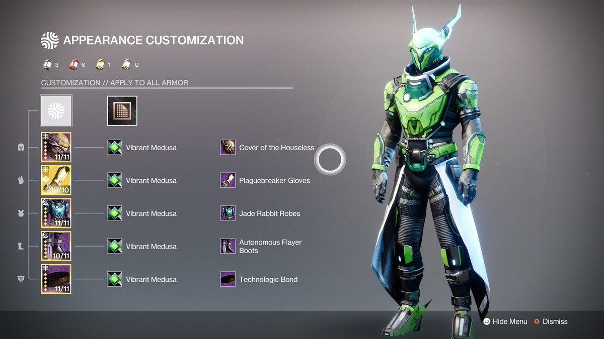Lime-green armored character design (photo 3 of 3)