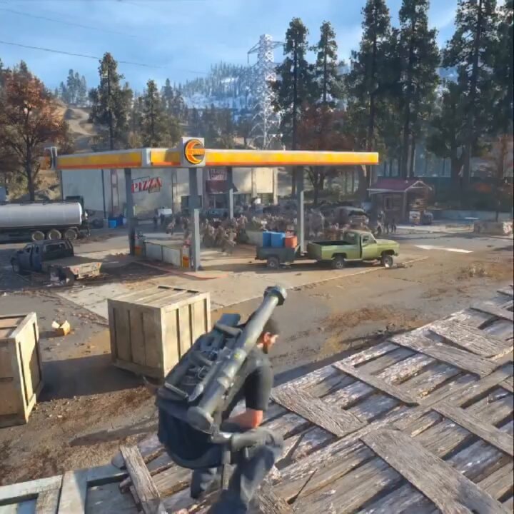 Days Gone Remastered Cascade Lake Rail Line horde