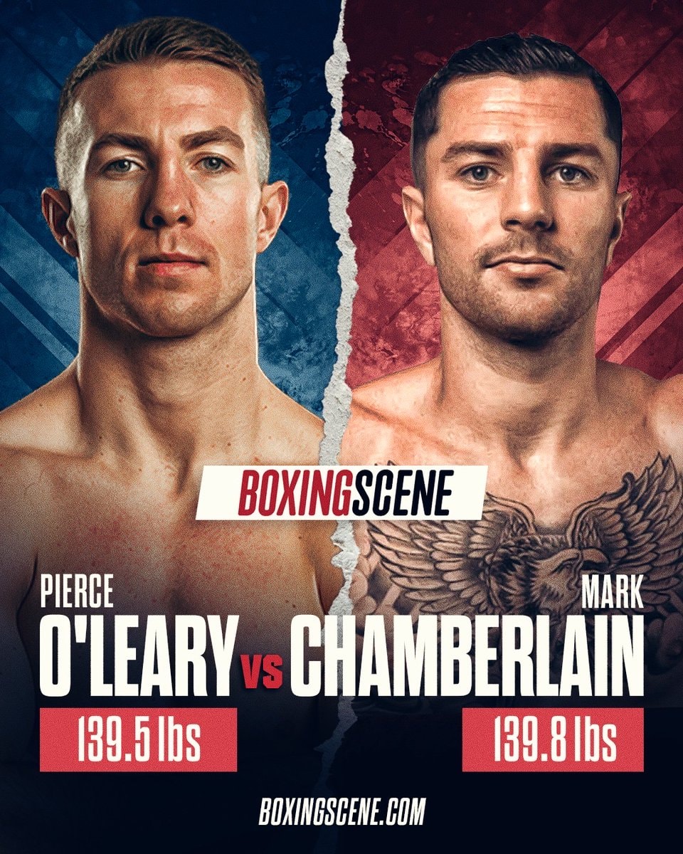 O'Leary vs Chamberlain Dublin 140lbs