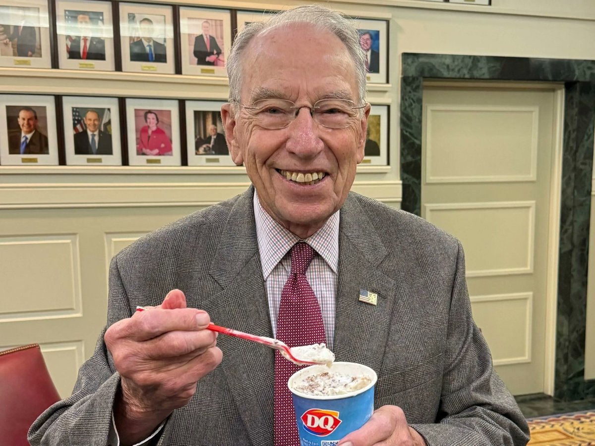 Sen. Grassley 2028 filing