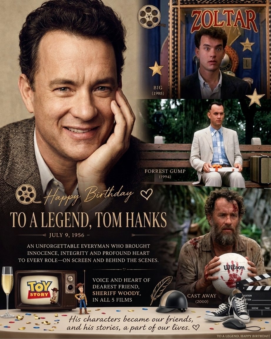 Tom Hanks birthday tribute