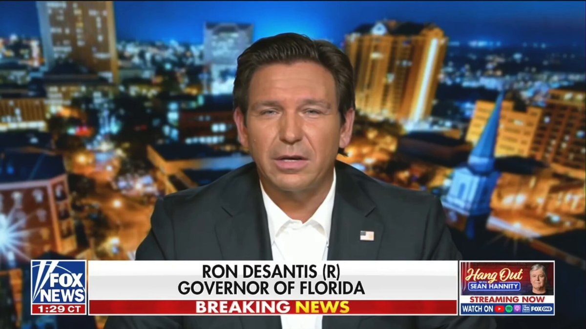 Ron DeSantis warns against DSA leadership
