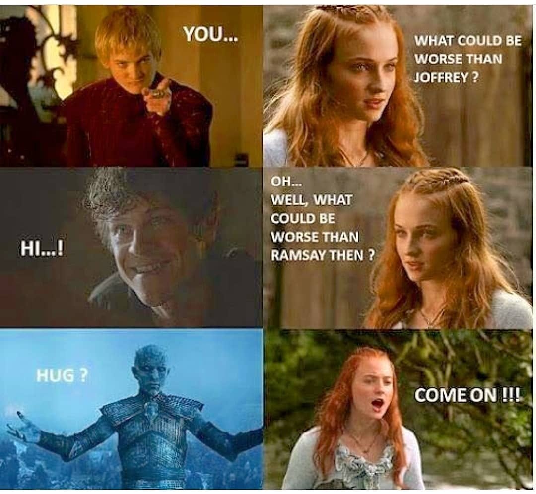 Game of Thrones evil levels meme