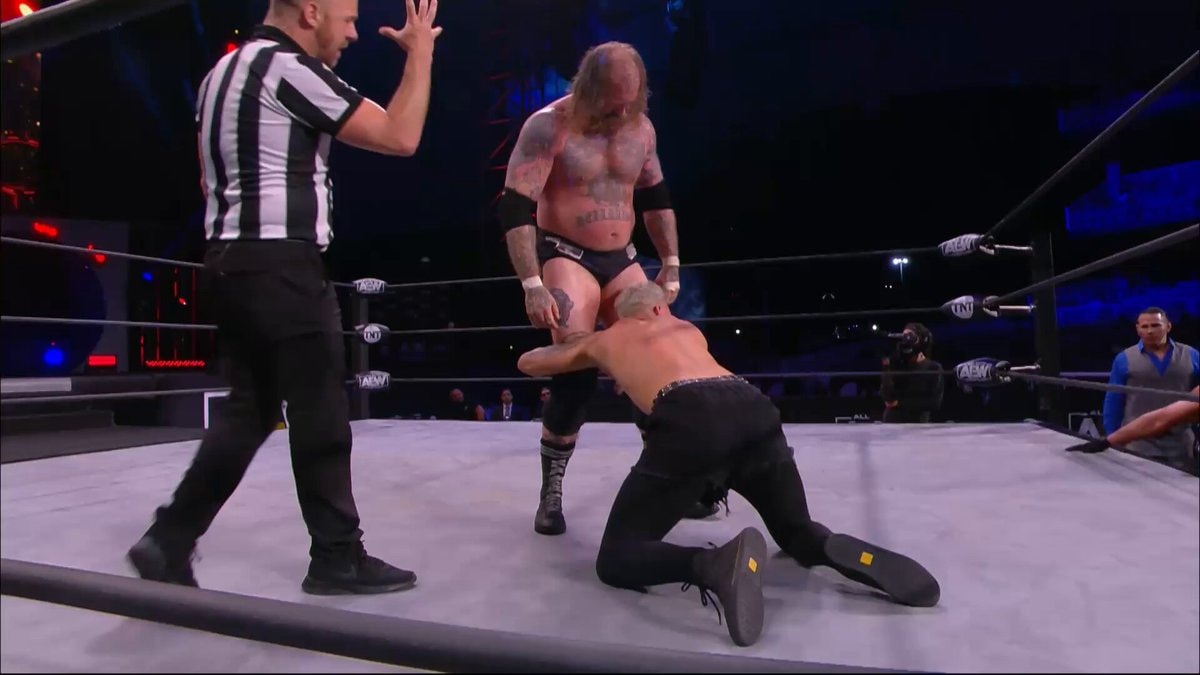 The Butcher Powerbomb Texas Cloverleaf
