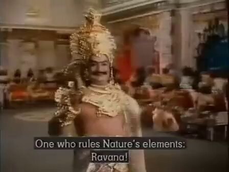 Ravan Swayamvar scene