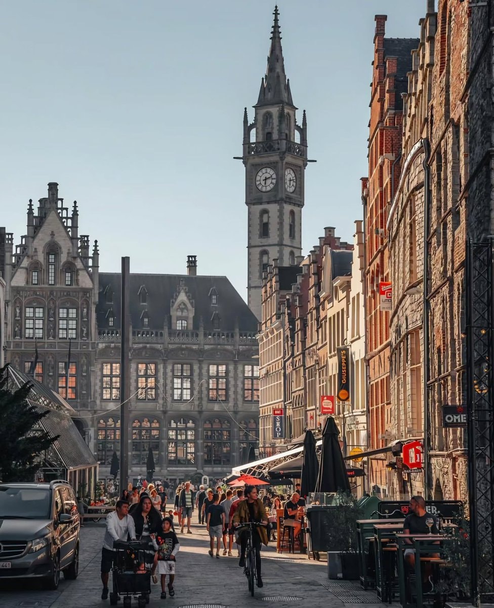 Ghent Belgium canal view (photo 3 of 4)