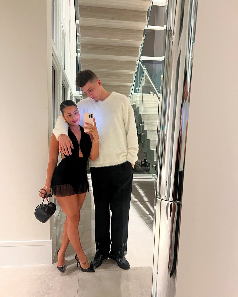 Tyler Herro Katya Elise Henry split (photo 2 of 2)