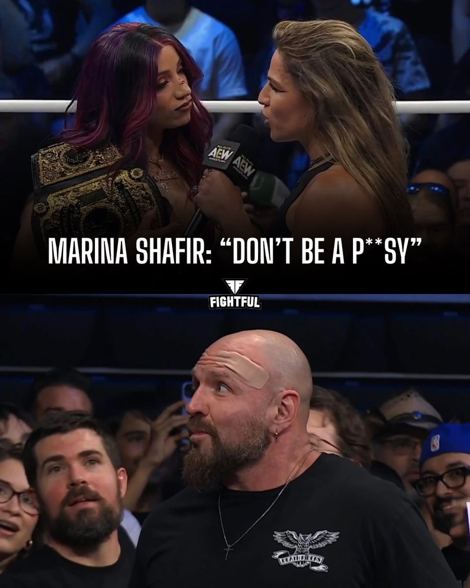 Jon Moxley reacts to Marina Jon Moxley reacts to Marina