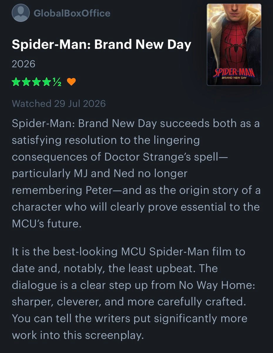 Spider-Man: Brand New Day review (photo 1 of 2)