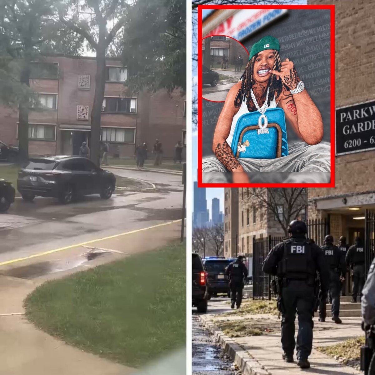 Federal agents at Chicago O'Block
