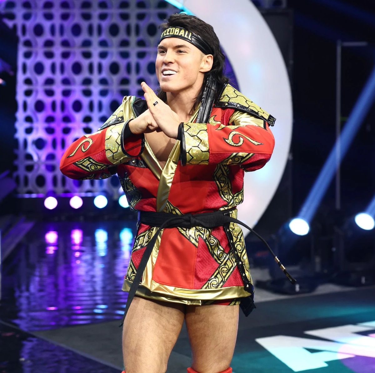 Speedball Mike Bailey on AEW Andy Williams tribute