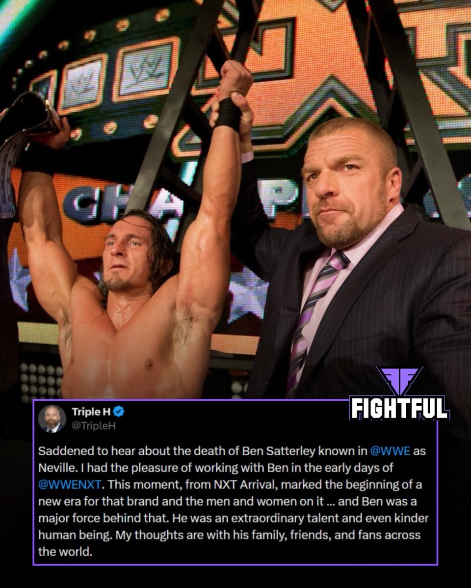 Triple H tribute to PAC Neville
