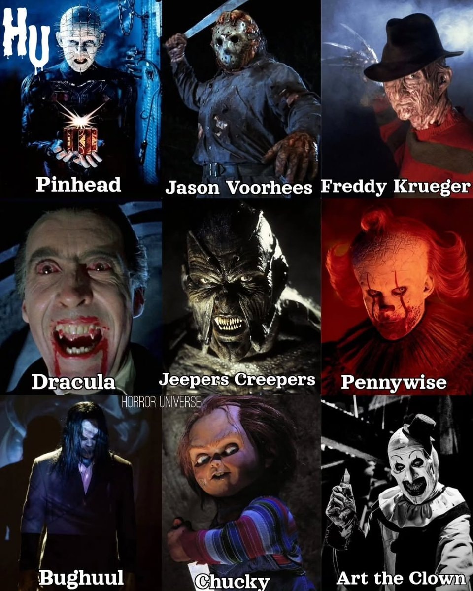 Horror Universe villain showdown