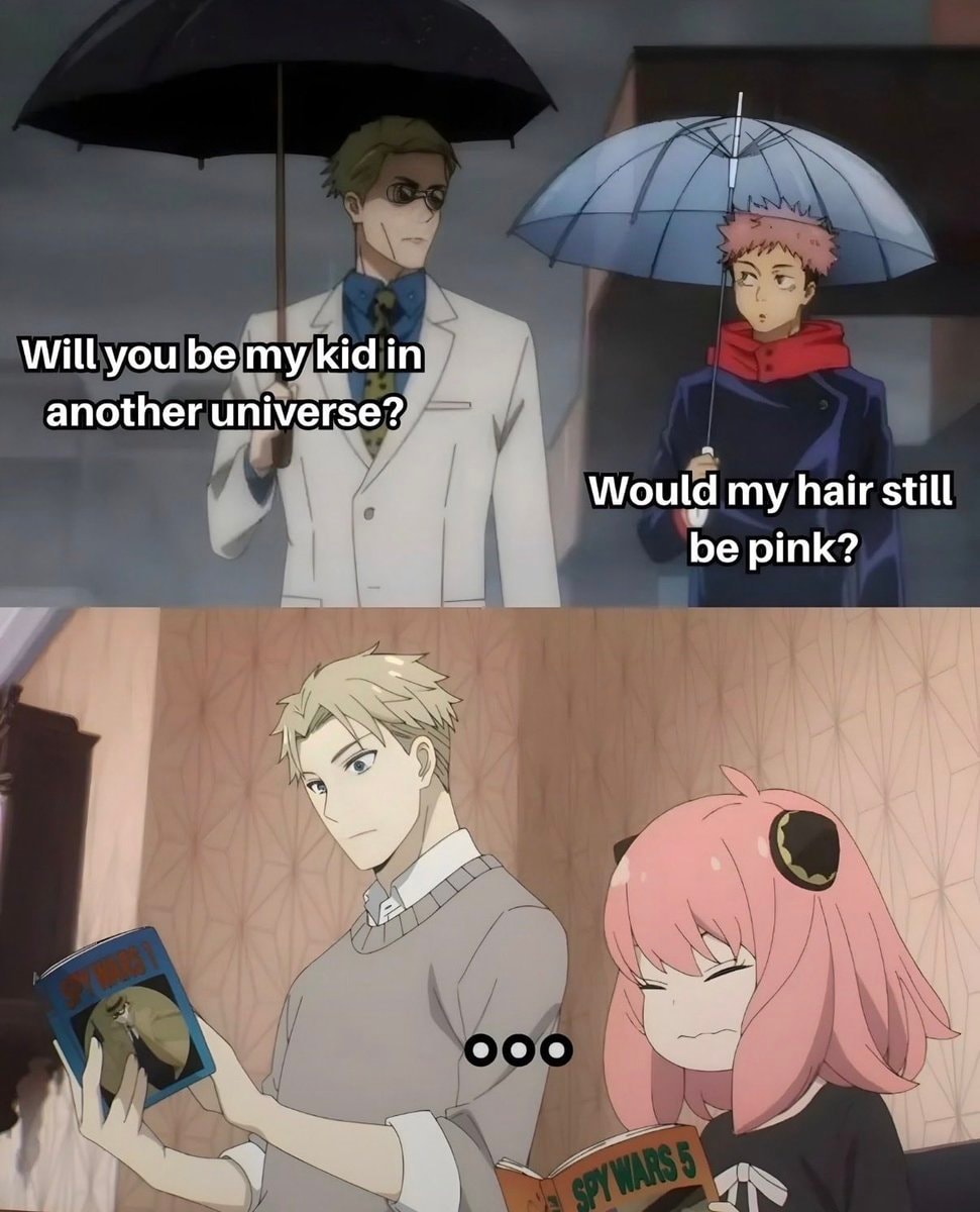 Anya SPY WARS 5 anime meme