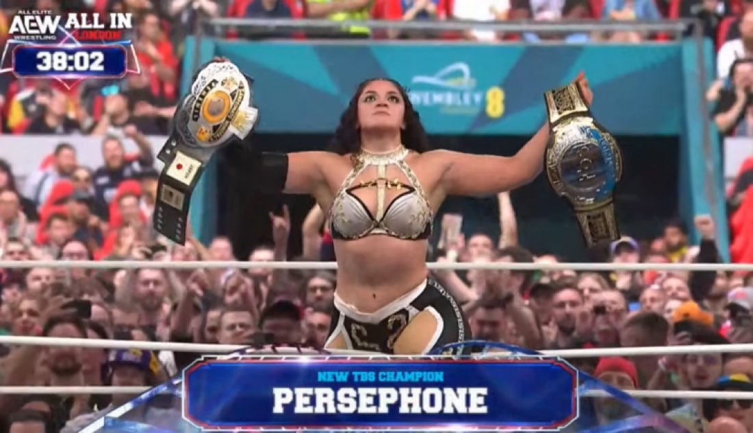 PERSEPHONE TBS CHAMPIONSHIP win