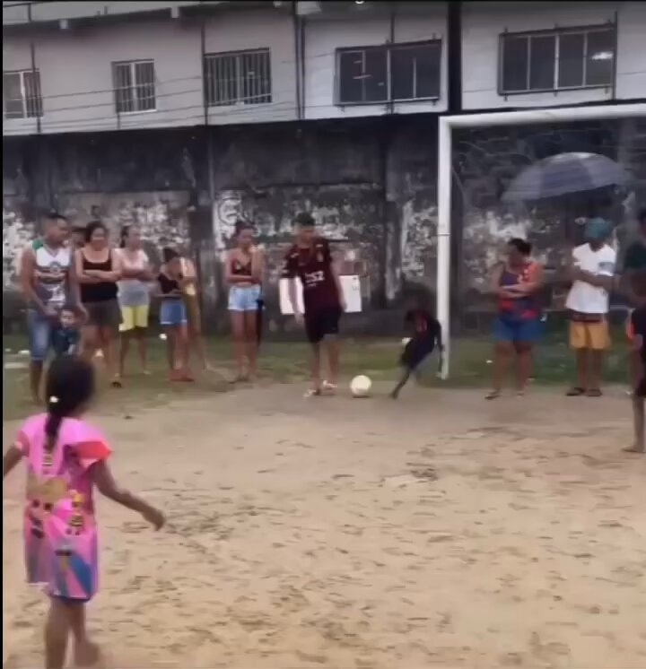 Kid turned into a Jordan logo