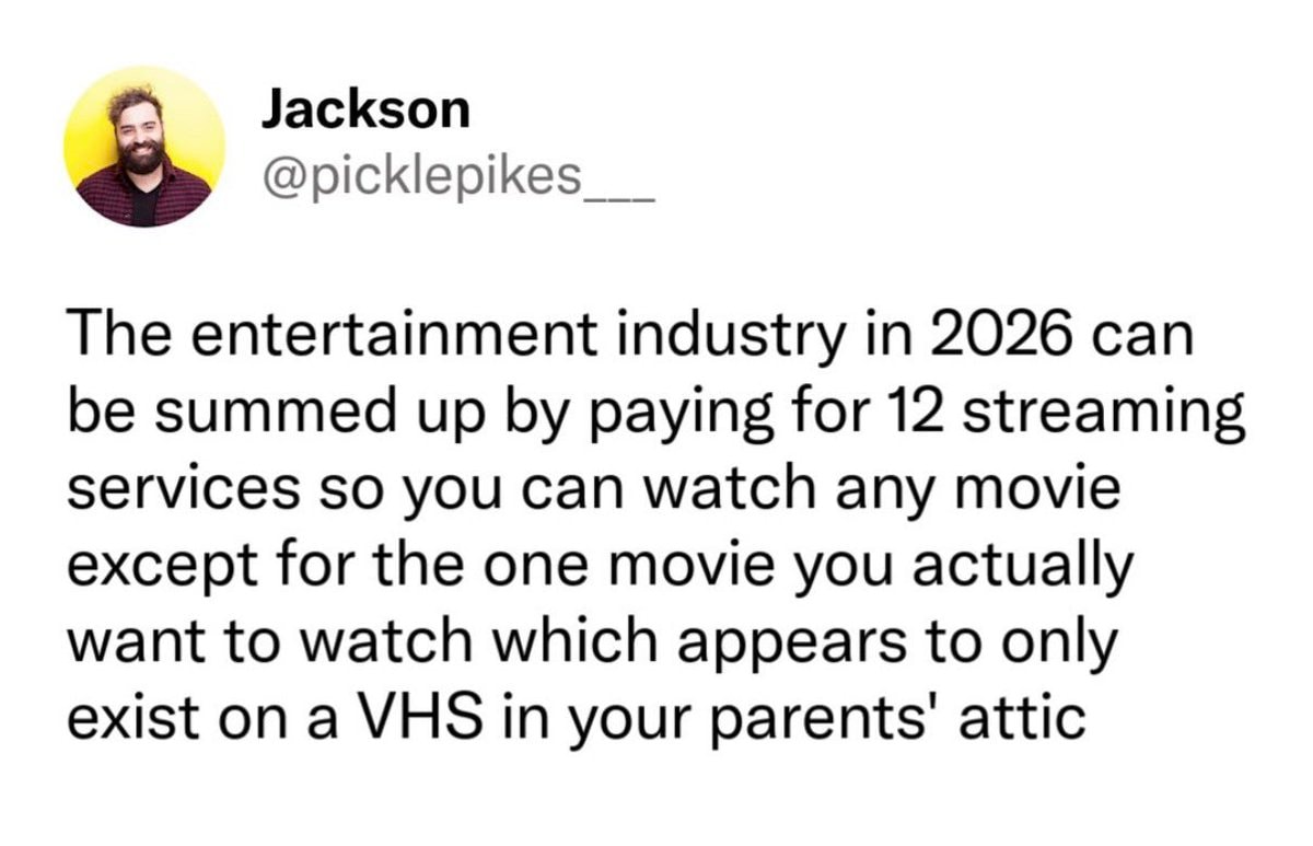 Jackson streaming joke 2026