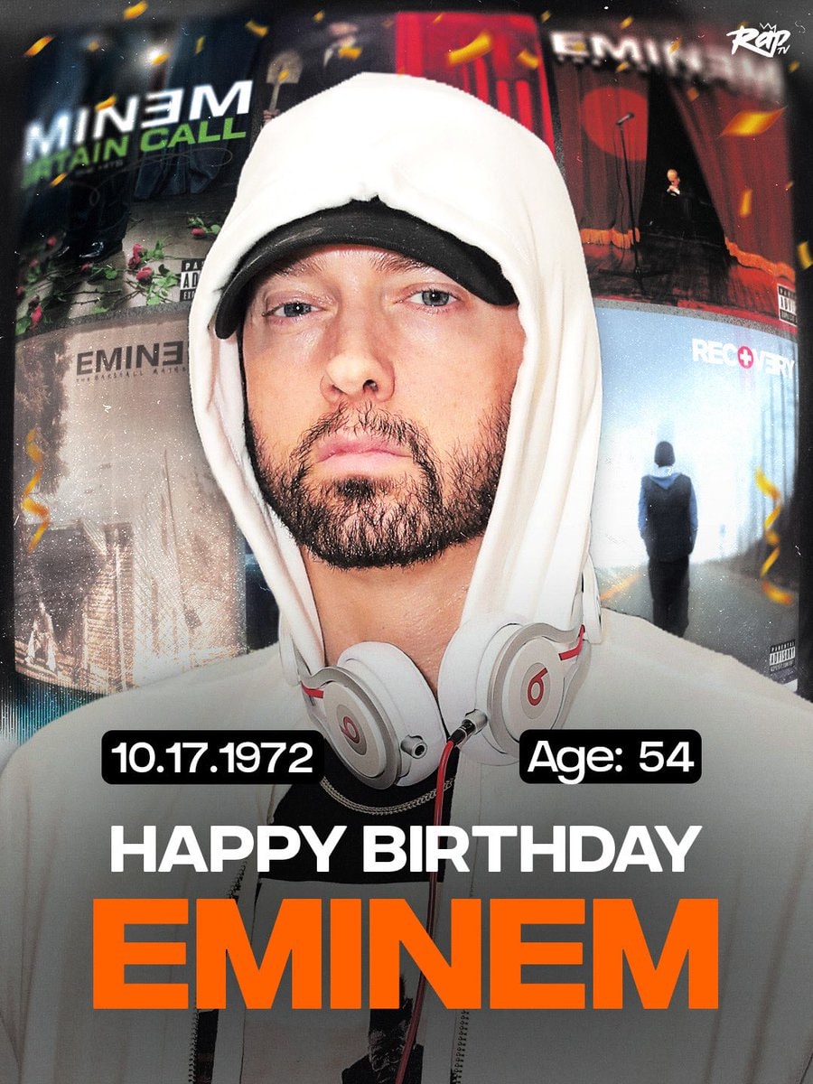 Eminem 54th birthday