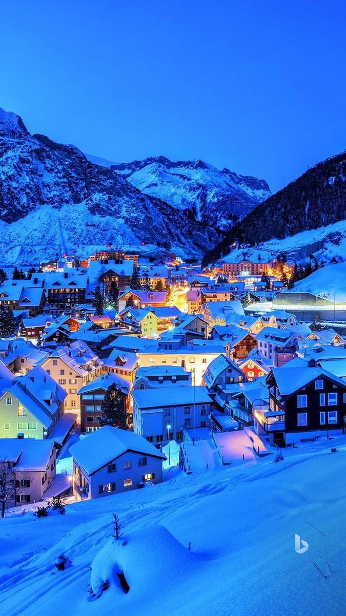 Zermatt Switzerland winter village