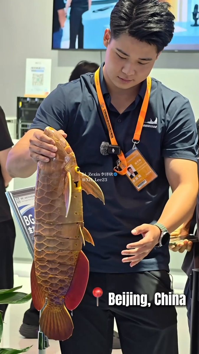 Li Zexin robotic fish Beijing Li Zexin robotic fish Beijing
