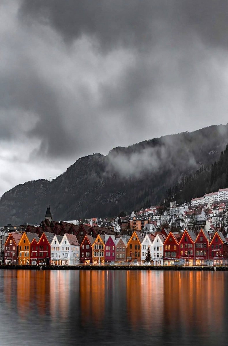 Bergen Norway waterfront